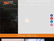 Tablet Screenshot of carrotfilms.com